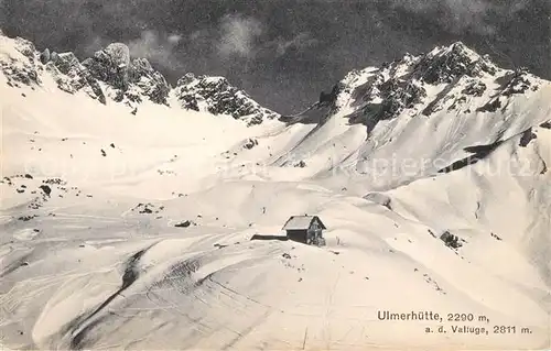 AK / Ansichtskarte Ulmer Huette Panorama Kat. St Anton Arlberg