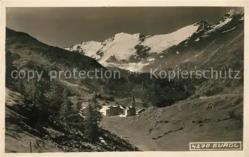 AK / Ansichtskarte Gurgl mit Gurglgletscher Kat. Soelden oetztal Tirol