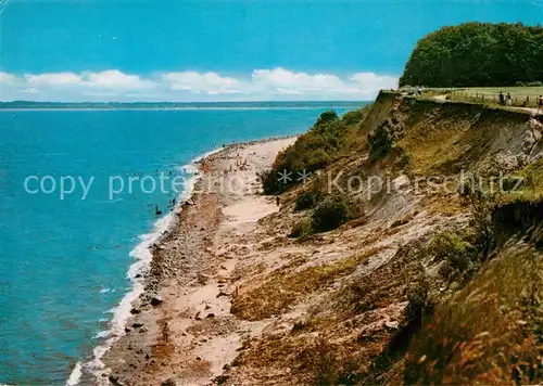 AK / Ansichtskarte Travemuende Ostseebad Brodtener Steilufer Strand Kat. Luebeck