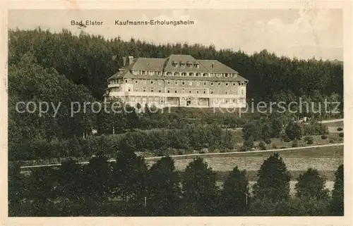 AK / Ansichtskarte Bad Elster Kaufmanns Erholungsheim Kat. Bad Elster
