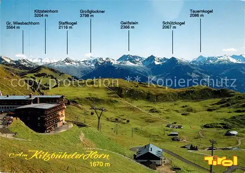 AK / Ansichtskarte Kitzbuehel Tirol Alpenhaus Staffkogel Geisstein  Kat. Kitzbuehel