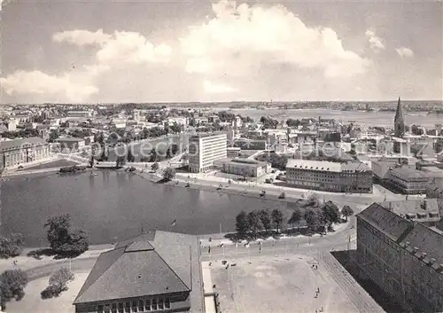 AK / Ansichtskarte Kiel Blick vom Rathausturm Kat. Kiel