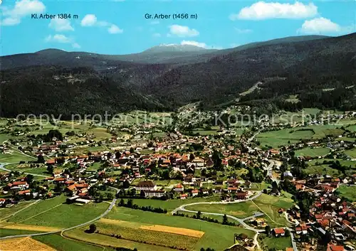 AK / Ansichtskarte Bodenmais Fliegeraufnahme Kl. Gr. Arber  Kat. Bodenmais