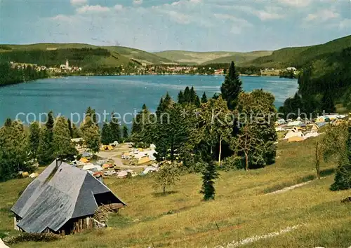 AK / Ansichtskarte Titisee Camping Sandbank Kat. Titisee Neustadt