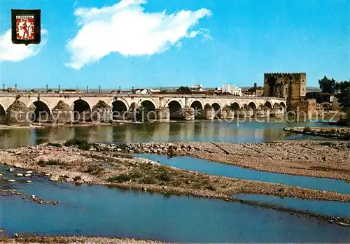 AK / Ansichtskarte Cordoba Andalucia Puente Romano Fortaleza de Calahorra Kat. Cordoba