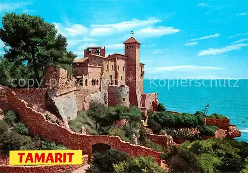 AK / Ansichtskarte Tarragona Castillo de Tamarit Kat. Costa Dorada Spanien