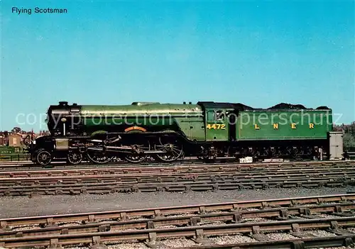 AK / Ansichtskarte Lokomotive Fyling Scotsman 4472 Kat. Eisenbahn