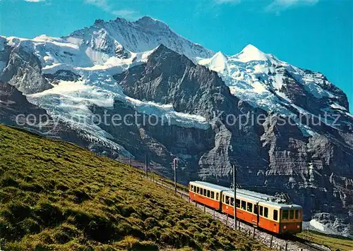 AK / Ansichtskarte Jungfraubahn Kleine Scheidegg Jungfraujoch Jungfrau Kat. Jungfrau