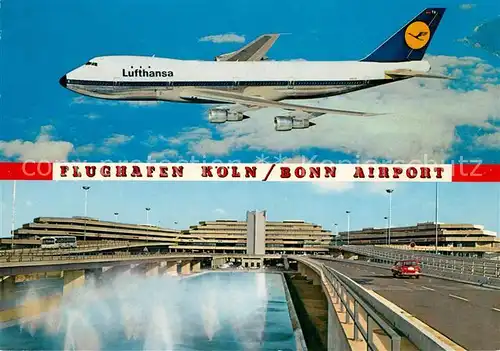 AK / Ansichtskarte Lufthansa Flughafen Koeln Bonn  Kat. Flug