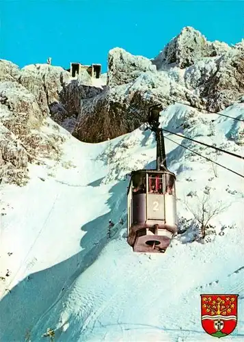 AK / Ansichtskarte Seilbahn Rauschberg Ruhpolding  Kat. Bahnen