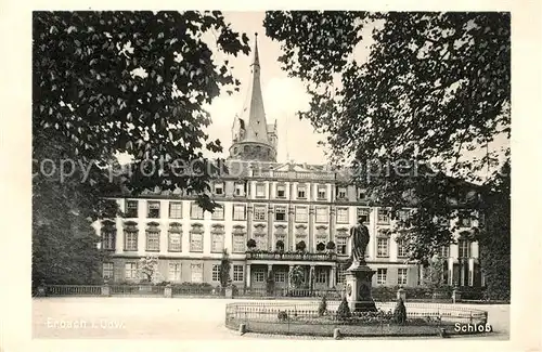 AK / Ansichtskarte Erbach Odenwald Schloss Denkmal Kat. Erbach