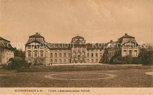 AK / Ansichtskarte Kleinheubach Fuerstliches Loewenstein sches Schloss Kat. Kleinheubach