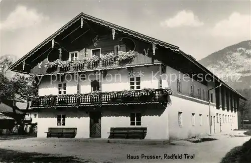 AK / Ansichtskarte Radfeld Tirol Haus Prosser Kat. Radfeld Kufstein