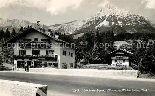 AK / Ansichtskarte Ellmau Tirol Landhaus Aigner Wilder Kaiser Kaisergebirge Kat. Ellmau