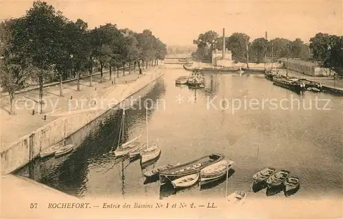AK / Ansichtskarte Rochefort sur Mer Entree des Bassins No 1 et No 2 Kat. Rochefort Charente Maritime