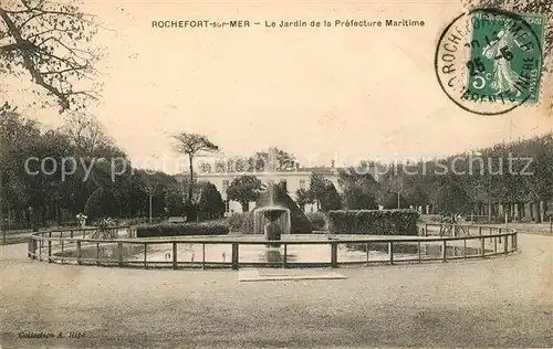 AK / Ansichtskarte Rochefort sur Mer Jardin de la Prefecture Maritime Kat. Rochefort Charente Maritime