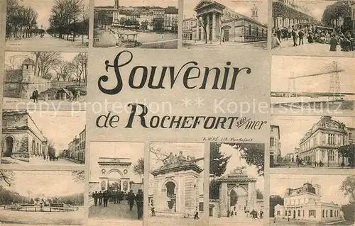 AK / Ansichtskarte Rochefort sur Mer Impressions de la ville Kat. Rochefort Charente Maritime