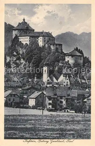 AK / Ansichtskarte Kufstein Tirol Festung Geroldseck Kat. Kufstein