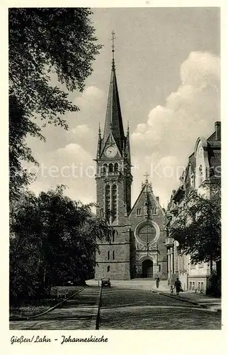 AK / Ansichtskarte Giessen Lahn Johanneskirche Kat. Giessen