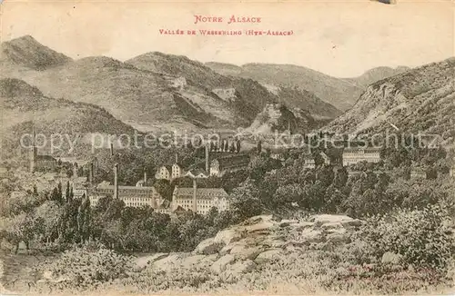 AK / Ansichtskarte Wesserling Husseren Panorama de la vallee et les vosges Kat. Husseren Wesserling