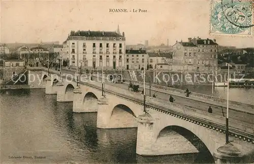 AK / Ansichtskarte Roanne Loire Pont sur la Loire Kat. Roanne