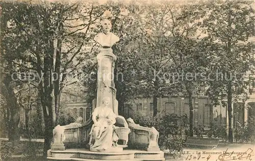 AK / Ansichtskarte Lille Nord Monument Desrousseaux Kat. Lille