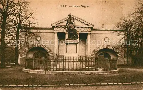 AK / Ansichtskarte Lille Nord Statue Negrier Monument Kat. Lille