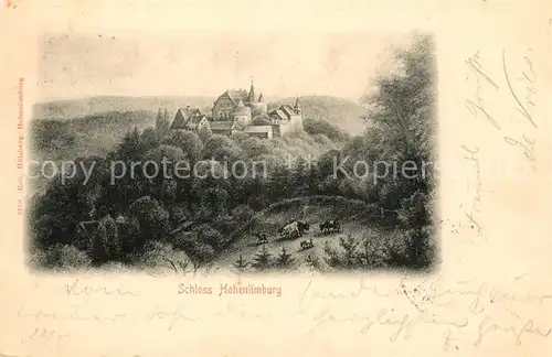 AK / Ansichtskarte Hohenlimburg Landschaftspanorama mit Schloss Kat. Hagen