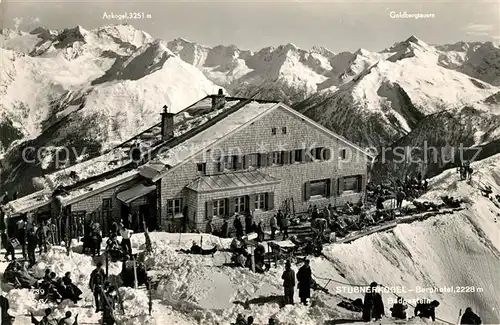 AK / Ansichtskarte Badgastein Stubnerkogel Berghotel Skigebiet Wintersportplatz Alpenpanorama Kat. Bad Gastein