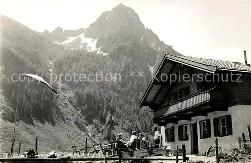 AK / Ansichtskarte Kirchberg Tirol Laab Alm im Spertental mit Grossem Rettenstein Kitzbueheler Alpen Kat. Kirchberg in Tirol