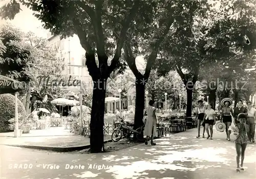 AK / Ansichtskarte Grado Gorizia Viale Dante Alighieri