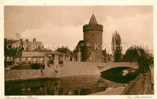 AK / Ansichtskarte Brandenburg Havel Am Steintorturm Kat. Brandenburg