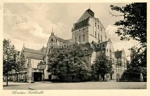 AK / Ansichtskarte Landau Pfalz Festhalle Kat. Landau in der Pfalz