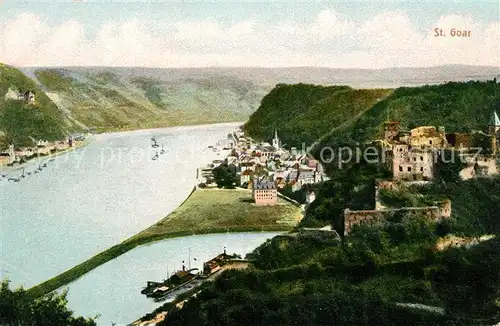 AK / Ansichtskarte St Goar Panorama Kat. Sankt Goar