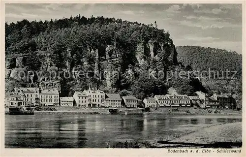 AK / Ansichtskarte Bodenbach Tetschen Boehmen Schaeferwand Kat. 