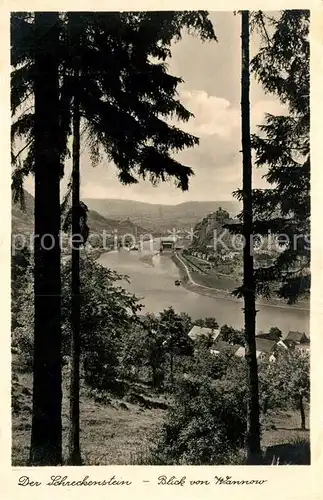 AK / Ansichtskarte Aussig Tschechien Burg Schreckenstein Elbepartie Kat. Usti nad Labem