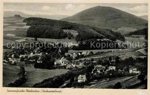 AK / Ansichtskarte Oberkirchen Sauerland Panorama Kat. Schmallenberg