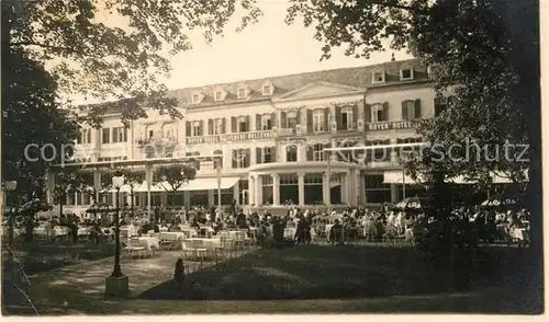 AK / Ansichtskarte Franzensbad Boehmen Hoyer Hotel Belvedere Bellevue Kat. Frantiskovy Lazne