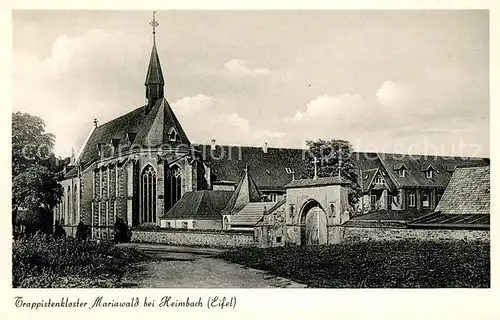 AK / Ansichtskarte Heimbach Eifel Trappistenkloster Mariawald Kat. Heimbach