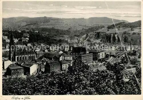 AK / Ansichtskarte Aussig Tschechien Panorama Kat. Usti nad Labem