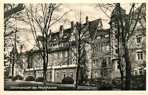 AK / Ansichtskarte Woltersdorf Erkner Haus Gottesfriede ev Krankenhaus Haupthaus Kat. Woltersdorf Erkner