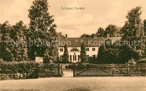 AK / Ansichtskarte Paretz Schloss Kat. Ketzin
