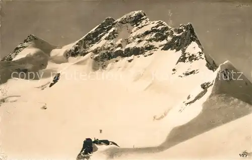 AK / Ansichtskarte Jungfraujoch Gebirgspanorama Berner Alpen Kat. Jungfrau