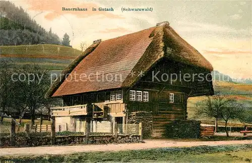 AK / Ansichtskarte Gutach Schwarzwald Bauernhaus Kat. Gutach