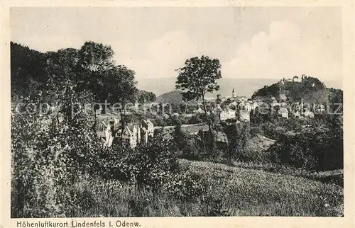 AK / Ansichtskarte Lindenfels Odenwald Teilansicht Kat. Lindenfels