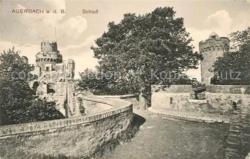 AK / Ansichtskarte Auerbach Bergstrasse Schloss Kat. Bensheim