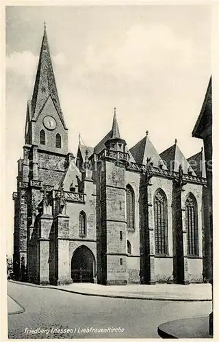 AK / Ansichtskarte Friedberg Hessen Liebfrauenkirche Kat. Friedberg (Hessen)
