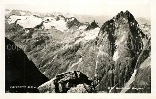 AK / Ansichtskarte Patteriol Gebirgspanorama Verwallgruppe Alpen Kat. Oesterreich