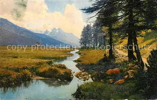 AK / Ansichtskarte Silvaplana GR Landschaftspanorama Alpen Photochromie Serie 233 Nr 3774 Kat. Silvaplana