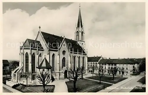 AK / Ansichtskarte Winterthur ZH Katholische Kirche